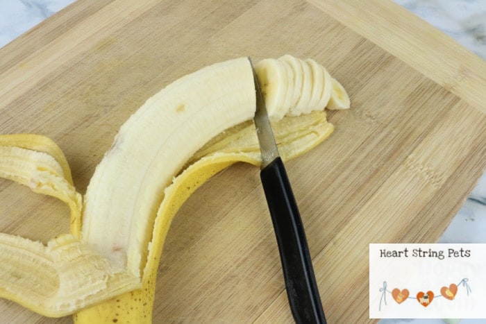 View of Banana Peanut Butter Dog Treats (2-Ingredients)